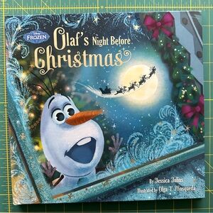 Olaf’s Night Before Christmas Read Along w/ CD